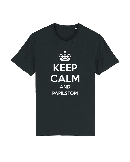 Marškinėliai KEEP CALM AND PAPILSTOM