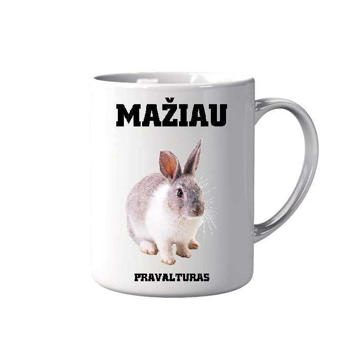 Puodelis: MAŽIAU KIŠKIS